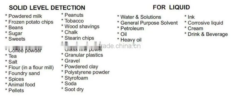 Vibrating Fork Level Switch Vibration Fork Sensor Level Switch with low price