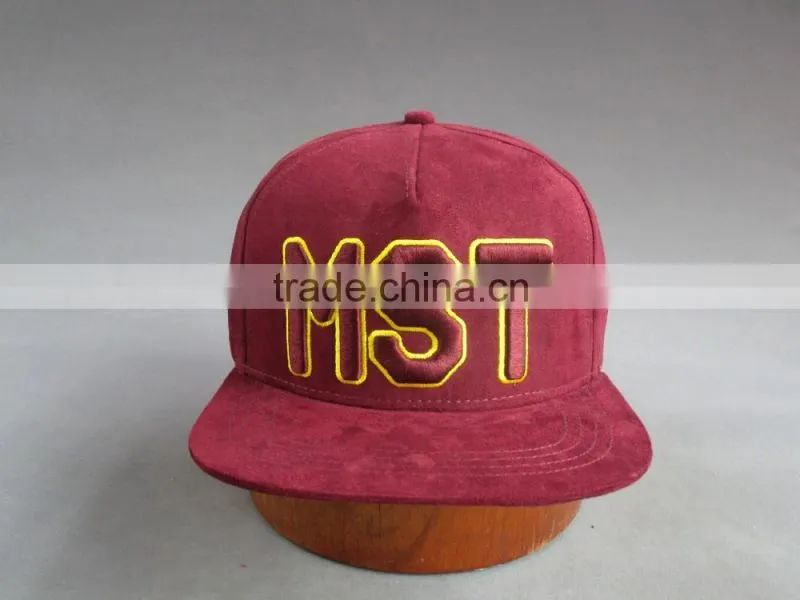 Customer high quality 5- panel snapback hat with 3D Embroidered Patch