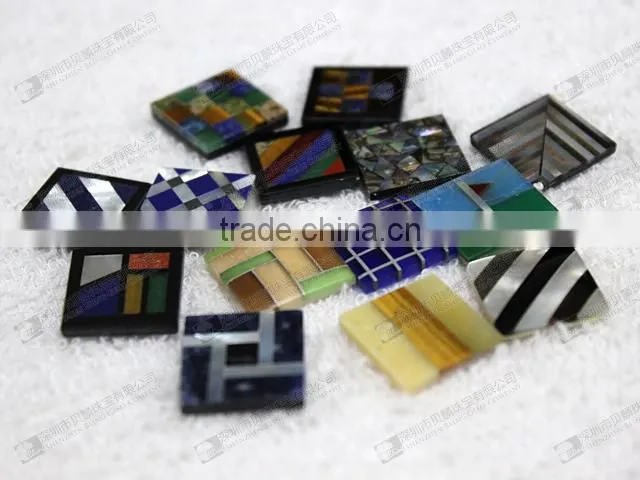 China bulk sale gemstone beads for cuff buttons