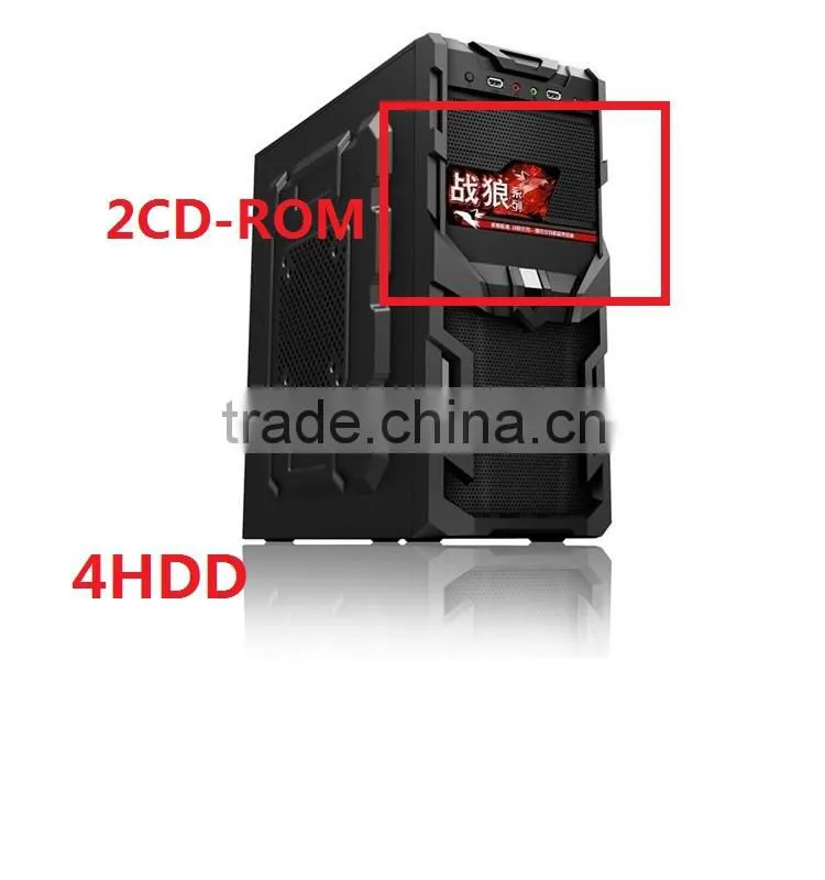 low price new DN-V series atx pc gaming computer case/desktop cabinet