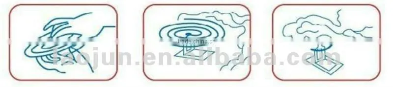 Mosquito coils smokeless mosquito coil pest control