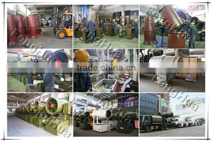 guangdong fenghua petent DS-200 long distance mist cannon dust boss sprayer chemical applicable