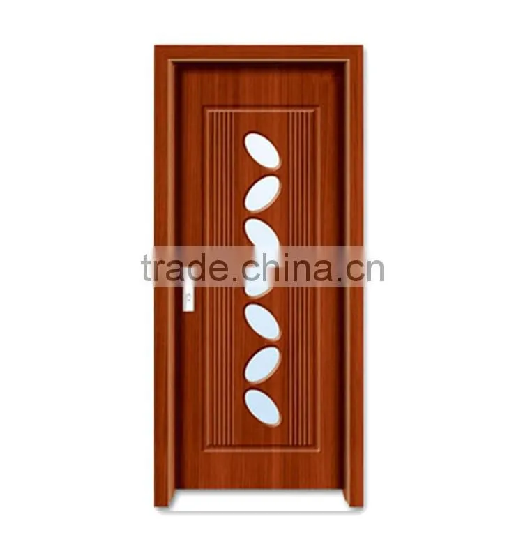 new product PVC Coating DOOR With glass