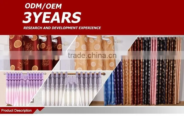Curtain fabirc ,blackout and resist solarization fitness fabric
