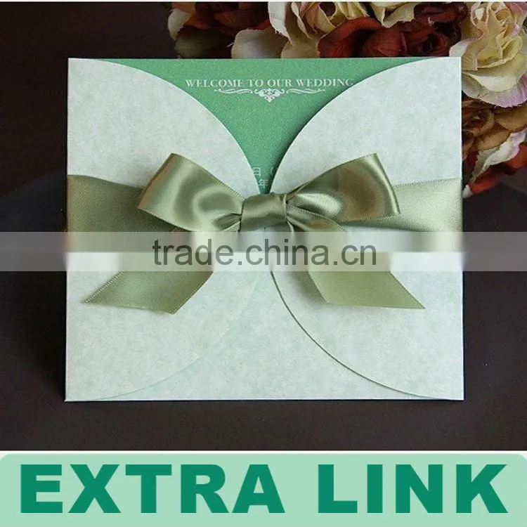 Alibaba Express Custom Logo Printed Handmade Greeting Card