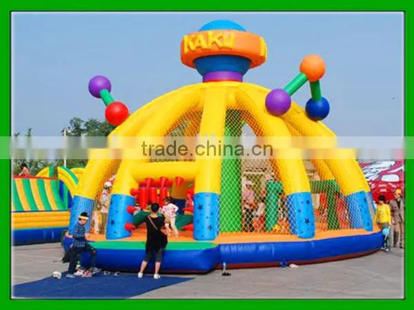 Outdoor playground Kids inflatable fun city
