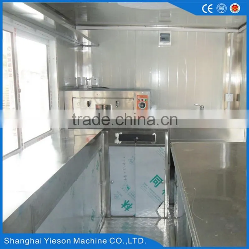 YS-FV450A coffee van mobile food cart with fryer