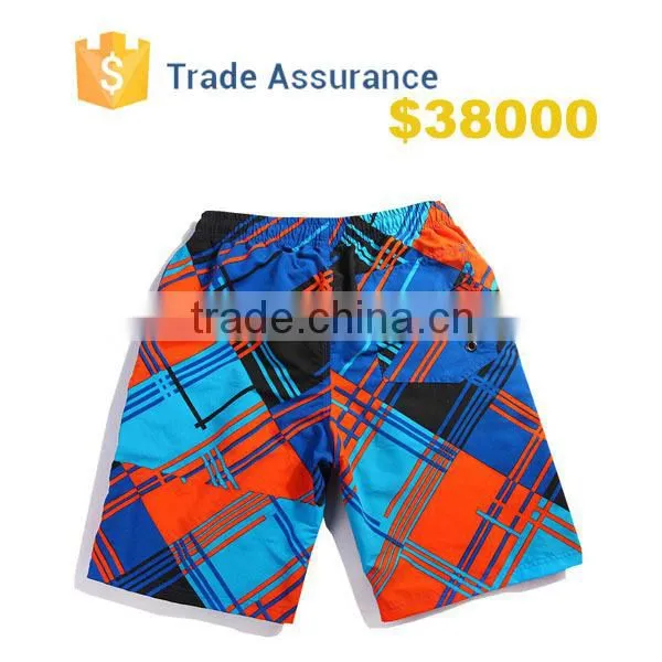 Wholesale - 2015 Fashionable Swimwear for Man Comfortable Loose Board Shorts High Quality Polyester Thin Beach Pants Sale Online