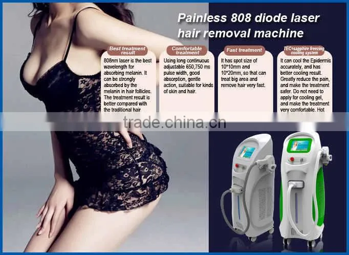 Professional 808 diode laser hair removal machine looking for exclusive distributor