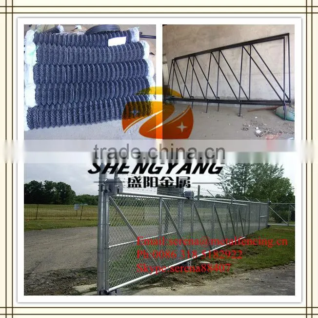 pvc coating / pvc coated / plastic coated chain link fence