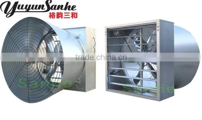 industrial ventilation equipment big air flow cone type exhaust fan with CE certificated
