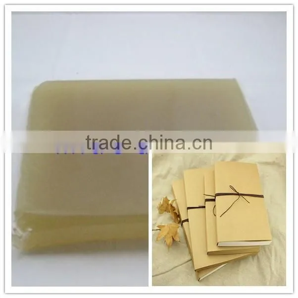 Industrial adhesive jelly glue/hot melt glue for bookbinding