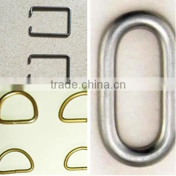Wire buckle bending machine/Bag buckle making machine/Bulk metal long square bag belt buckle