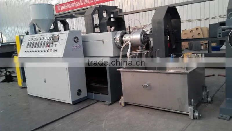 High efficiency 90mm single screw pp monofilament yarn machinery for sale