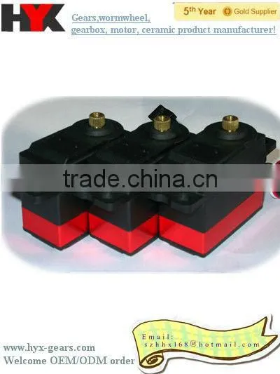 Chinese High torque 15kg metal gear brushless motor digital servo plant