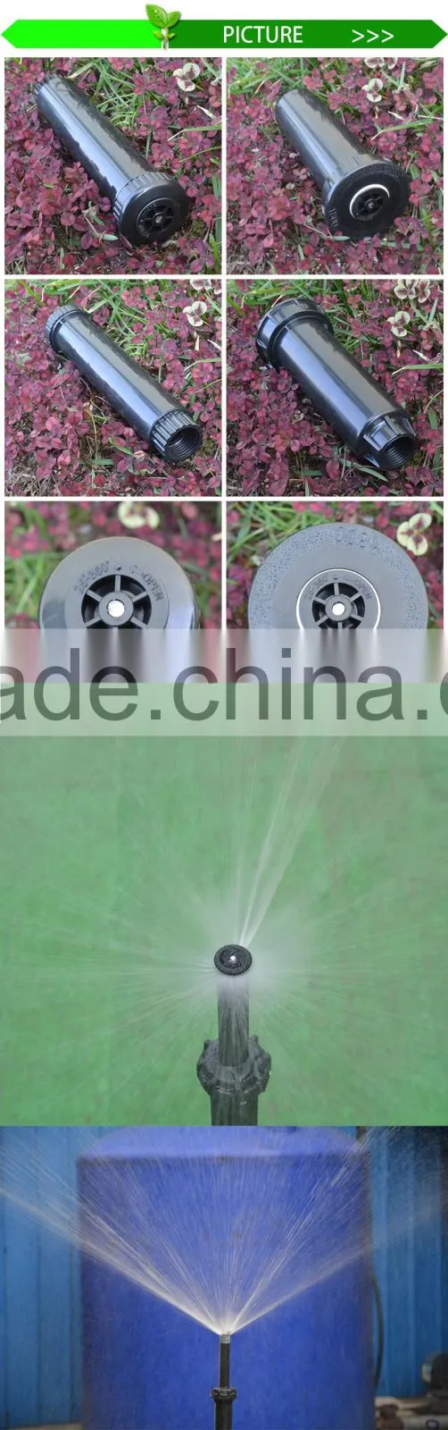 direct factory,best quotation,water irrigation sprinkler,pop up sprinkler