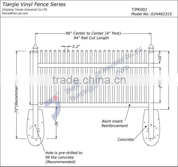 Outdoor Using Plastic Garden Fence Panels