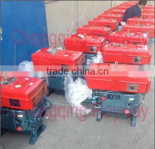 Small portable single cylinder 2.5kw water cooling diesel engines