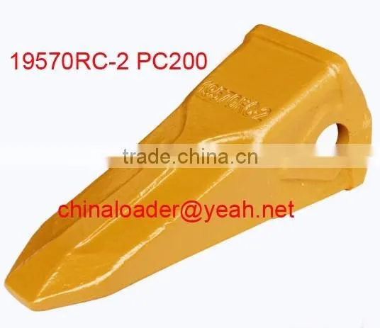 19570RC-2 PC200 Bucket teeth PC200 Bucket teeth 19570RC-2 Bucket teeth