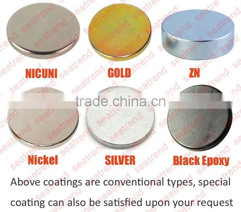 2016 New Promotion Round Ndfeb (neodymium iron boron) rare earth permanent magnetic generator magnet