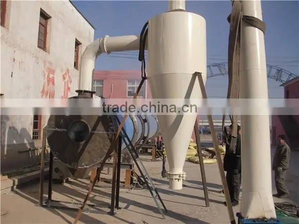 4 ton industry use wood chips rotary dryer/sawdust dryer machine factory from China