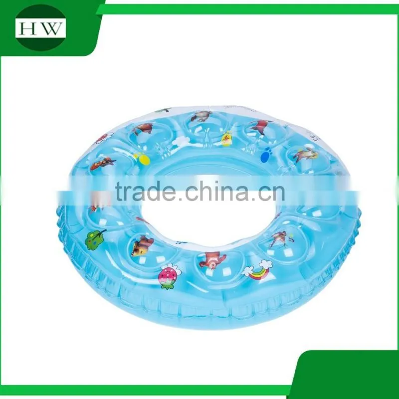 customized inflatable baby infant swimming floating ring inflatable donut baby swim ring