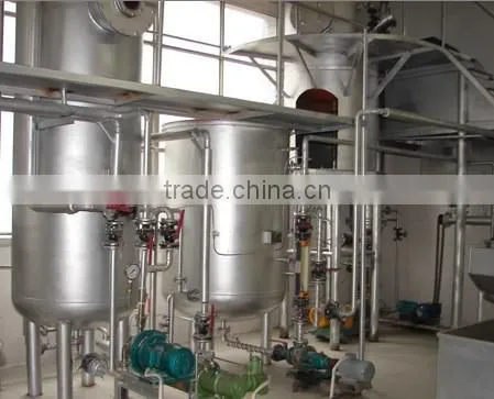 Certificate confirmed edible corn germ oil refining unit