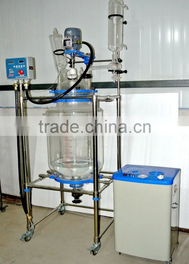 EXSF Explosion-proof Multi-function 50L Fermenter Glass Reactor