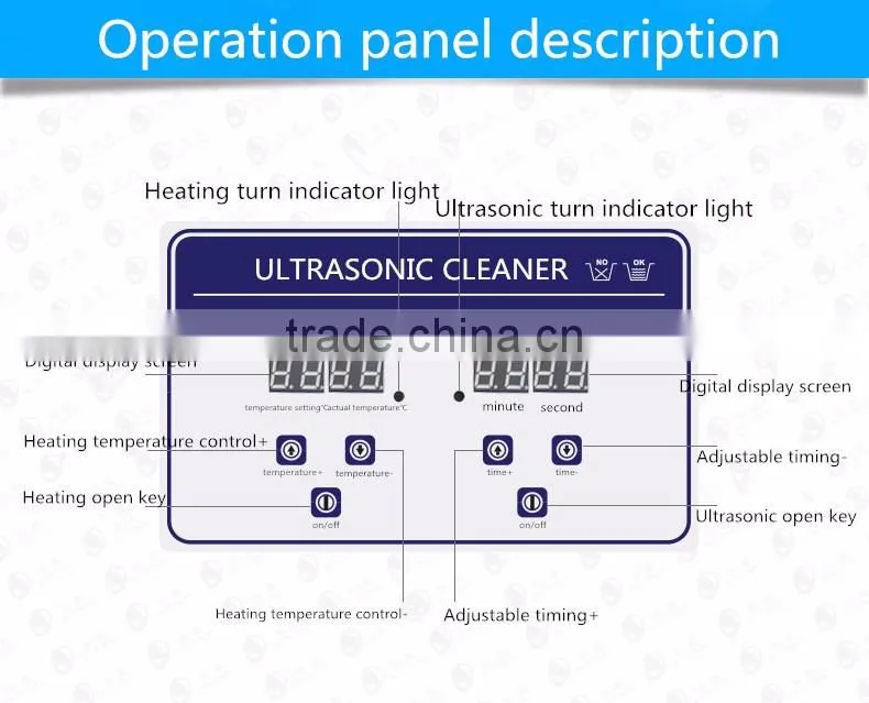 JP-031S Industrial ultrasonic cleaning machine laboratory workpiece/hardware circuit board cleaner