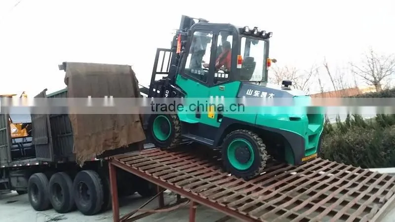 New small 4000kg CPCY40 diesel forklift/off road forklift