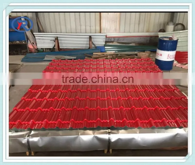 High Quality Color Coated Roof Tiles corrugated steel sheet