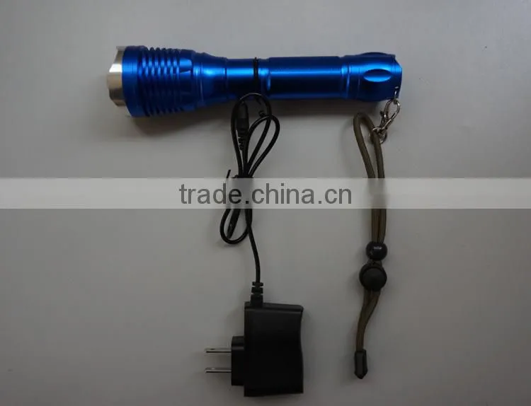 18650 battery LED flashlight rechargeable zoom flashlight led flashlight torch