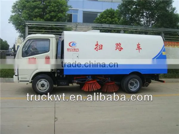 mechanical broom sweeper truck
