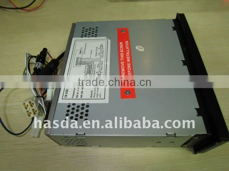 Car single din cd /DVD/radio/MP3 USB/SD radio for universal car, H-1339