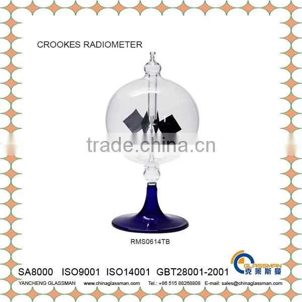 classic desktop decoration Crookes radiometer solar radiometer RMS0614TB