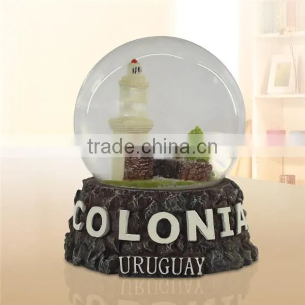 2014 Resin snow globe tourist souvenir