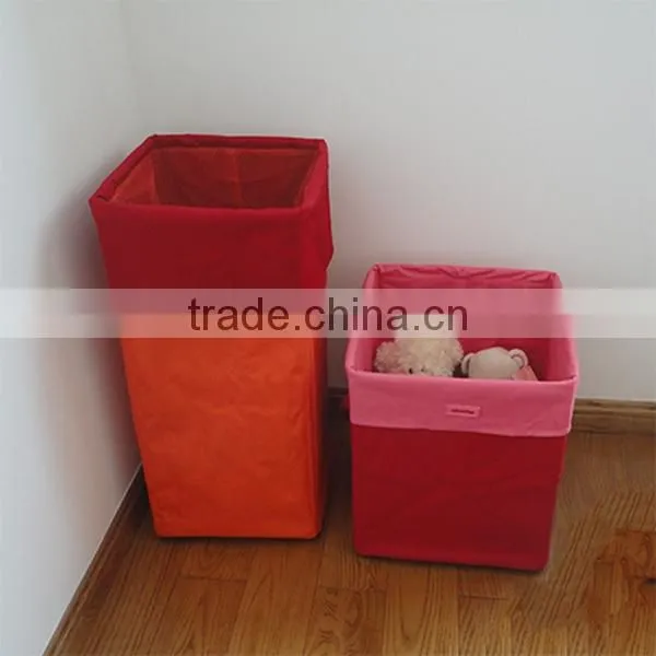 HOT clothes basket cloth launtry/lined basket wholesale
