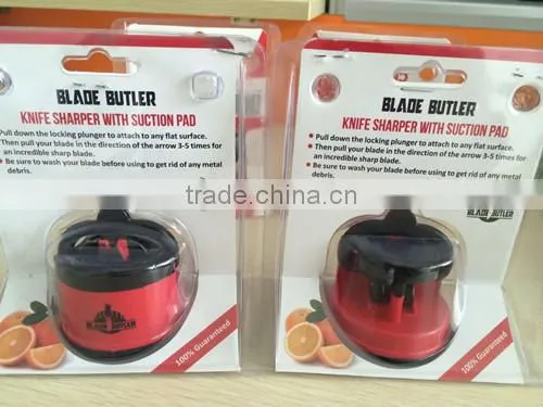 Mini Knife Sharpener with Suction Pad