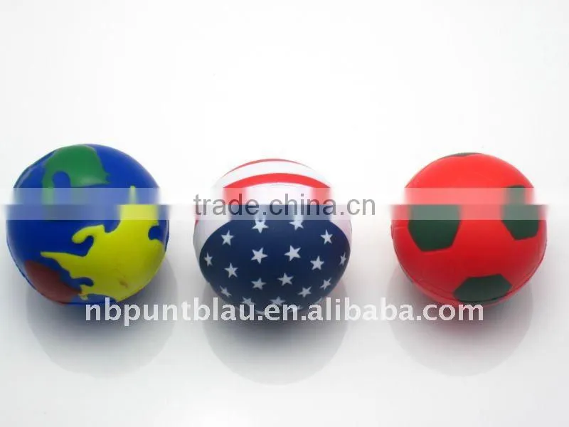 smile face pu ball