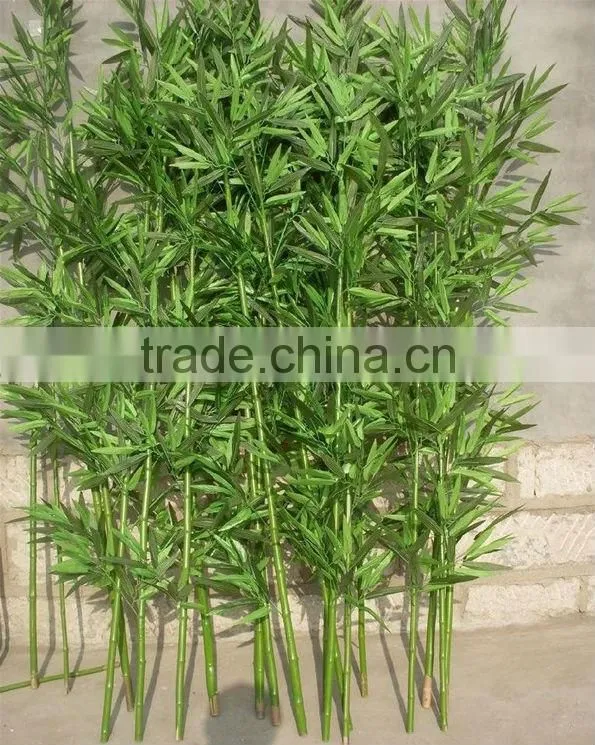 Wholesale Handmade Bamboo trunks and branches Artificial Green Bamboo