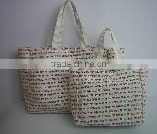 2013 new style cotton shopping bags