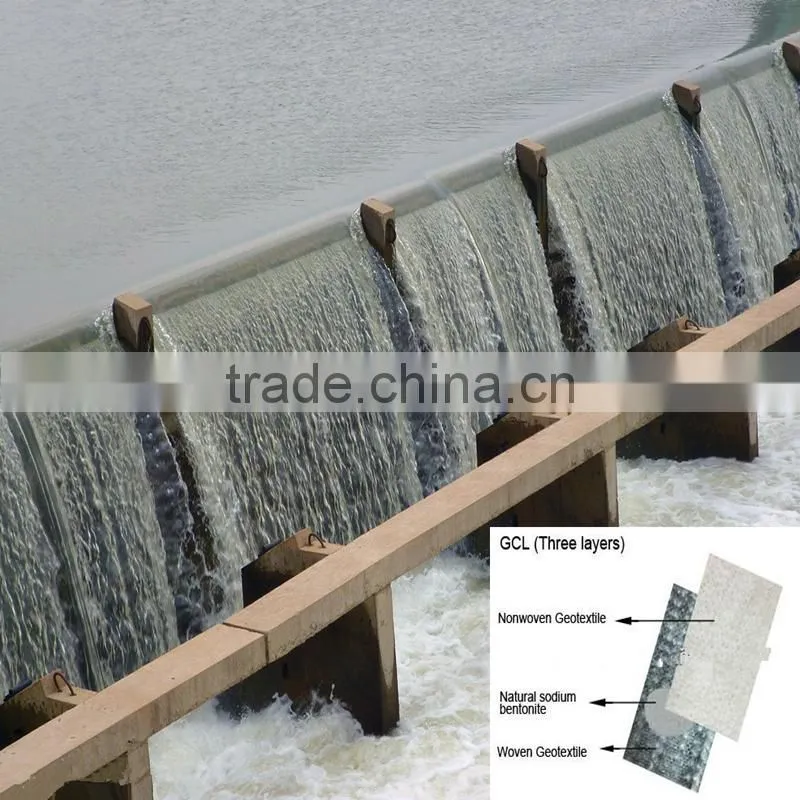The best price waterproofing material geosynthetic clay liner bentomat geosynthetic clay liner