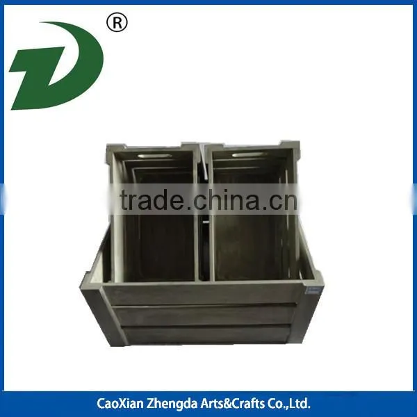 New design wooden crates for wholesale
