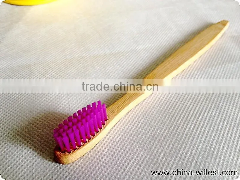 High quality soft bristle bammboo tooth brush