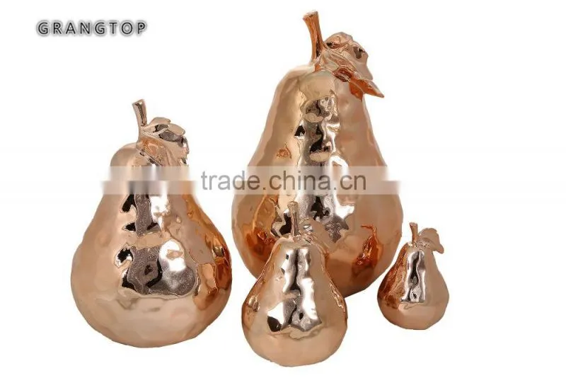 ceramic fruit ornaments for home decoration