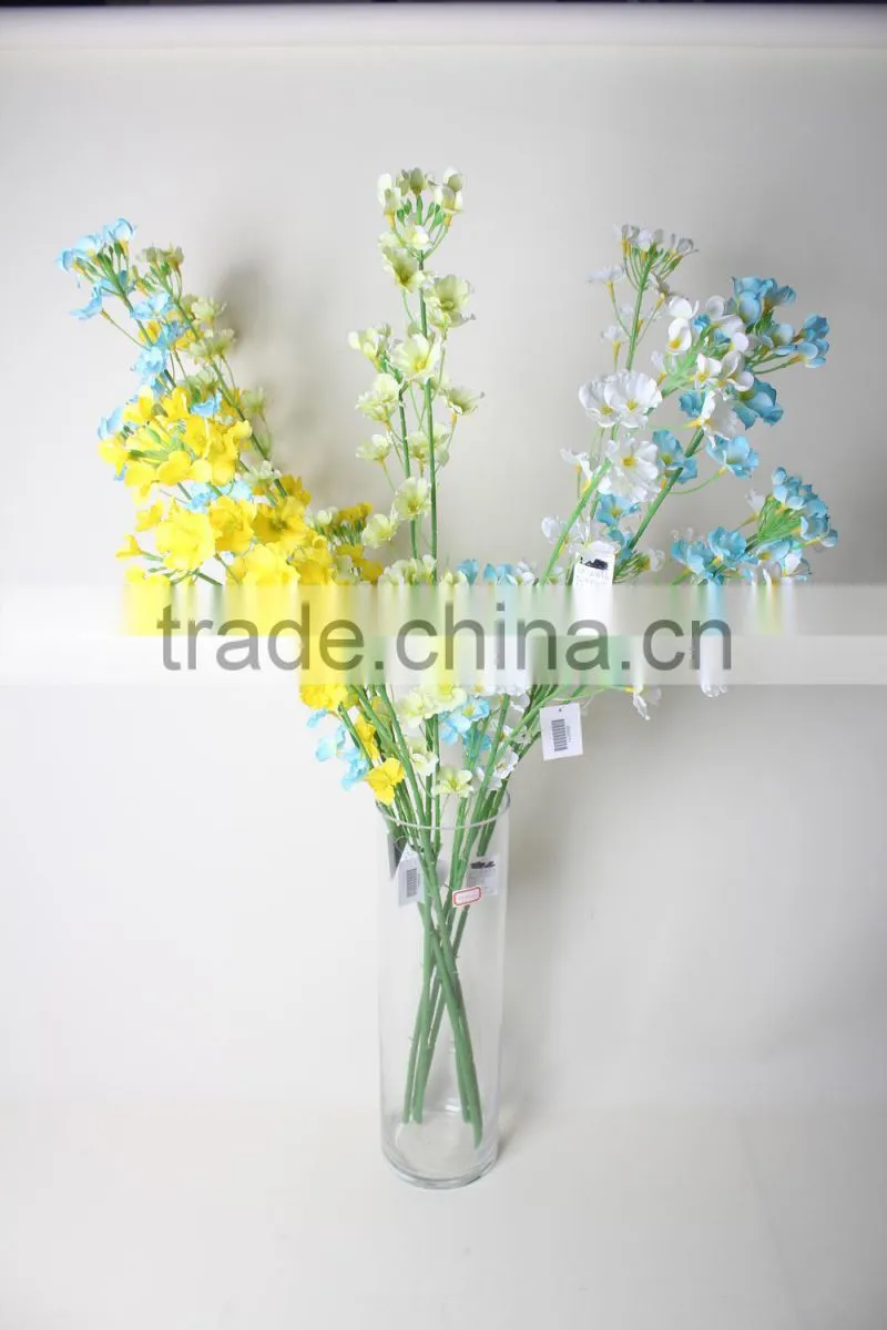 New arrival Aritificial Rape Flowers Decorative Rape flowers for Garden and home decoration