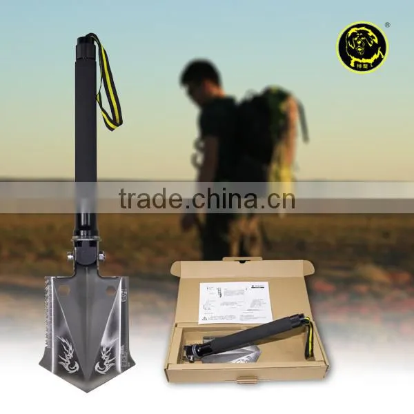 New Function Multifunction Compact Rescue Equipment Shovel Knife Saw Fire Flint
