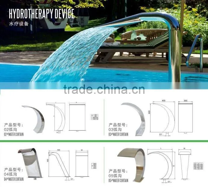 Electric jet surf factory supplied arc hooked shap jet (SL-SP8021)