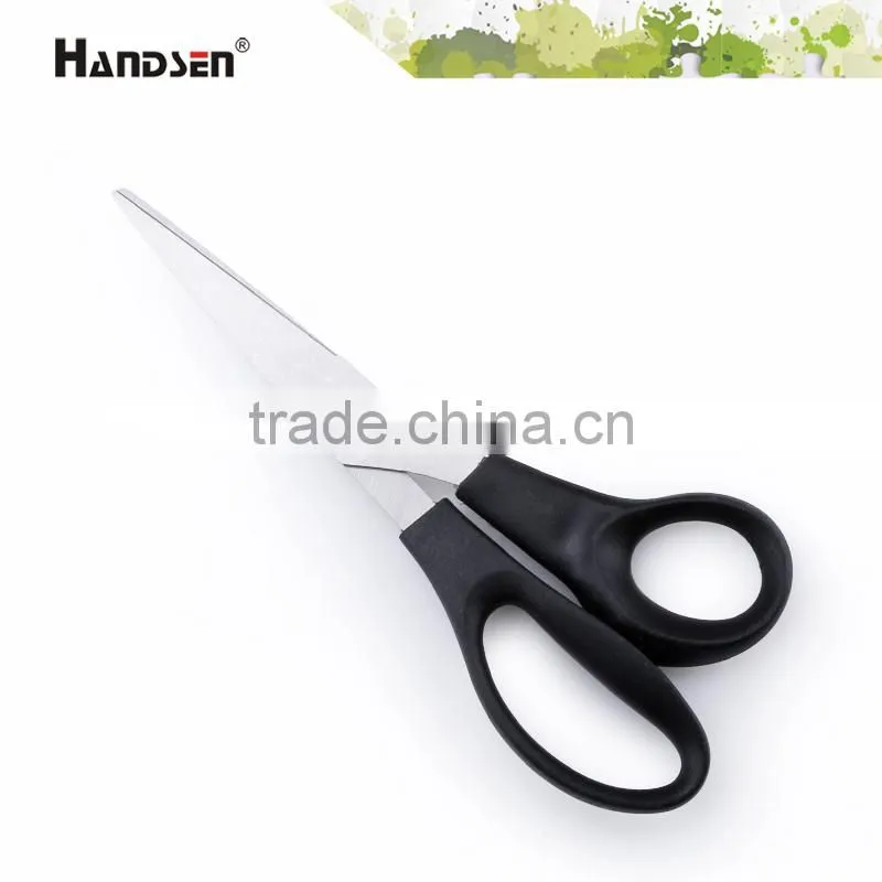 6-1/4" plastic PP/ABS handle short blade scissors