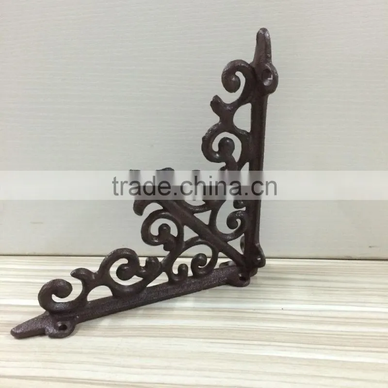 Custom High Quality Antique Triangle Cast Iron wall Bracket